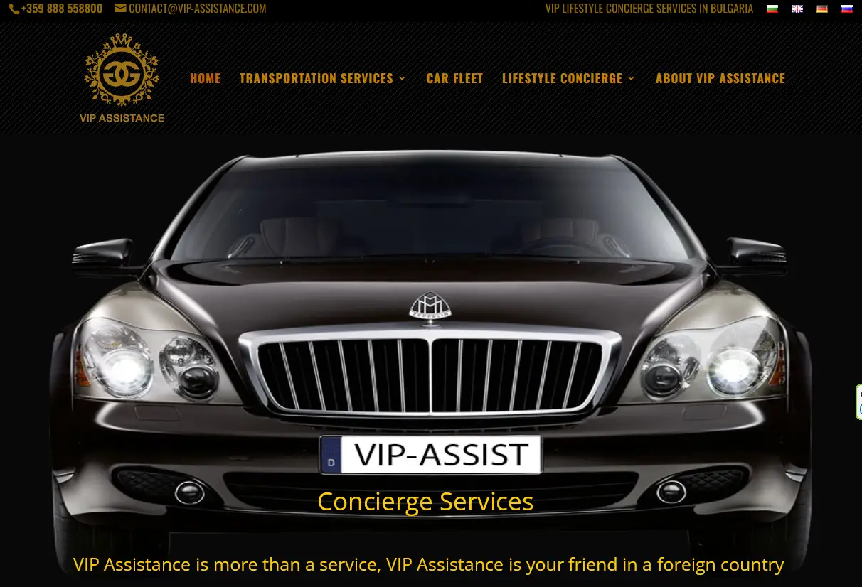 VIP-Assistance.COM - start